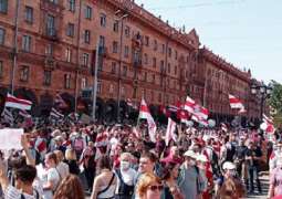 Belarusian Interior Ministry Says 364 People Detained During Wednesday's Rallies