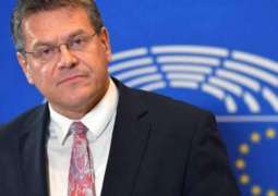EU's Sefcovic Says UK Has Urgent Need to Accelerate Implementation of N. Ireland Protocol
