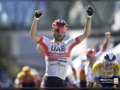 أوليسي دراج فريق الإمارات يفوز بالمركز الأول في سباق جولة لوكسمبورج