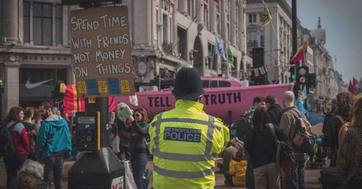 Environmental Movement Extinction Rebellion Resumes Street Protests in UK