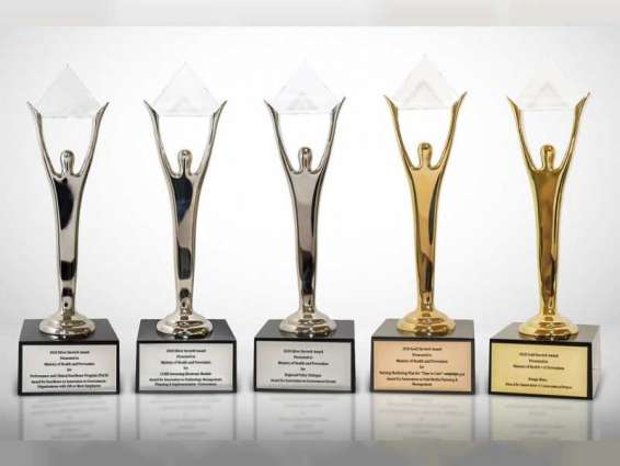 Ministry of Health and Prevention wins five awards at 'Stevie Awards'
