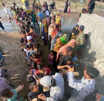 Pakistan Navy Post-flood Relief Assistance Continues In Sindh