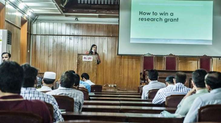 UVAS organised workshop on “How to Win a Research Grant”