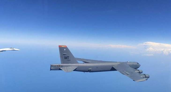 US Strategic Bombers B-52h Simulated Strikes Against Russia in August - Military