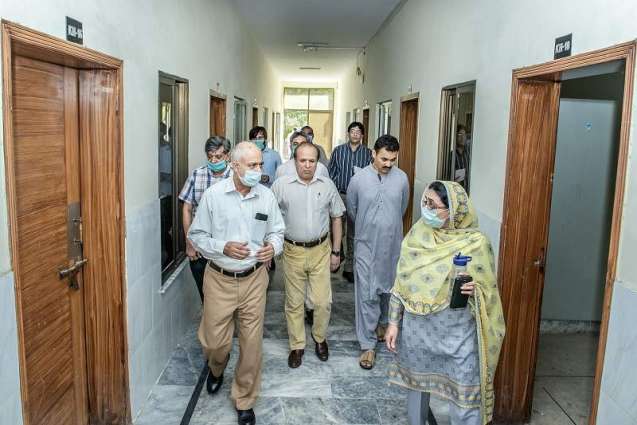 Vice-Chancellor review cleanliness & functional facilities at UVAS hostels