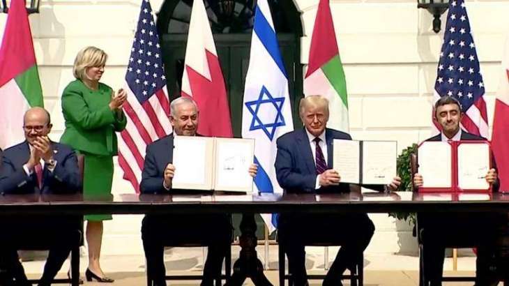 US, Israel, UAE, Bahrain Sign Abraham Accords at White House