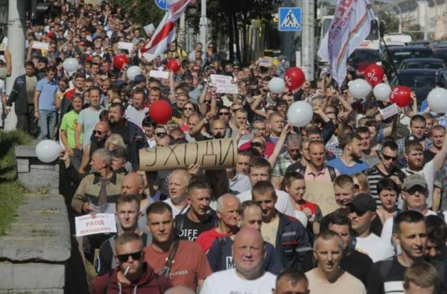 Total of 442 People Detained on Sunday During Opposition Protests in Belarus - Ministry