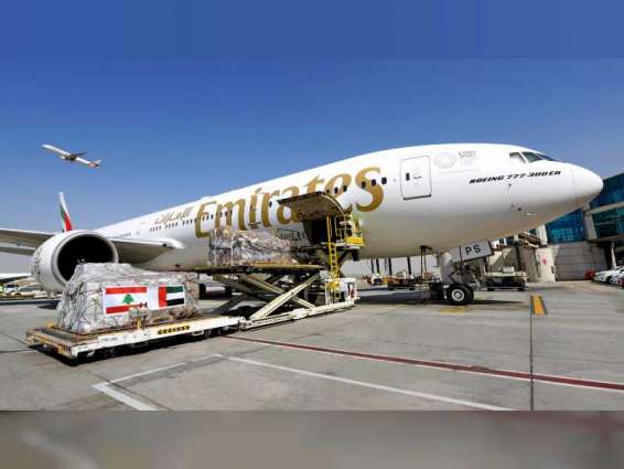 Emirates SkyCargo continues Beirut relief efforts, transporting more than 160,000 kgs of vital aid and supplies