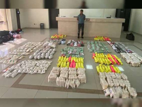 شرطة أبوظبي تضبط 573 ألف قرص من مخدر الكبتاجون