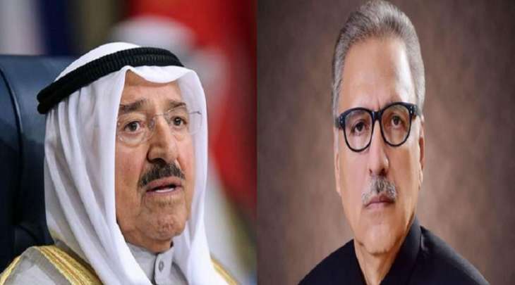 رئیس باکستان الدکتور عارف علوي یعزي في وفاة أمیر دولة الکویت