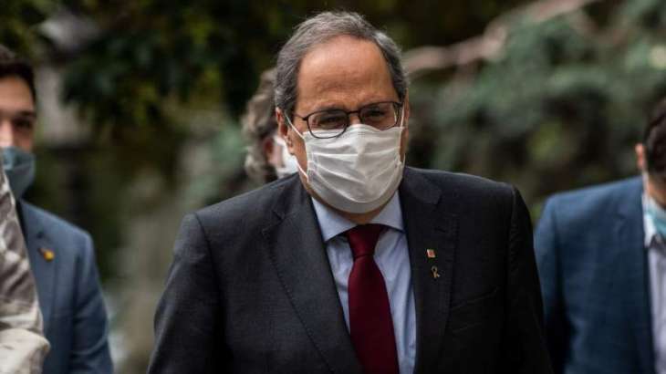 Catalan Gov't Announces Interim President Following Quim Torra Leaving Office