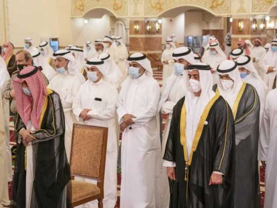 Saif bin Zayed, Nahyan bin Mubarak offer funeral prayers for Sheikh Sabah Al-Ahmad