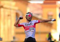 دييجو أوليسي دراج فريق الإمارات يفوز بالمرحلة الثانية من جولة إيطاليا