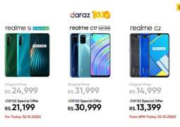 10.10 Sale offers live at realme’s official store on Daraz
