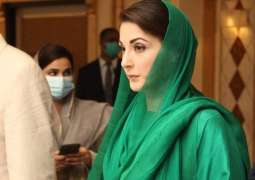 Maryam Nawaz leaves hotel in Karachi without press talk