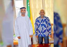 President of Comoros receives President of Global Council for Tolerance and Peace