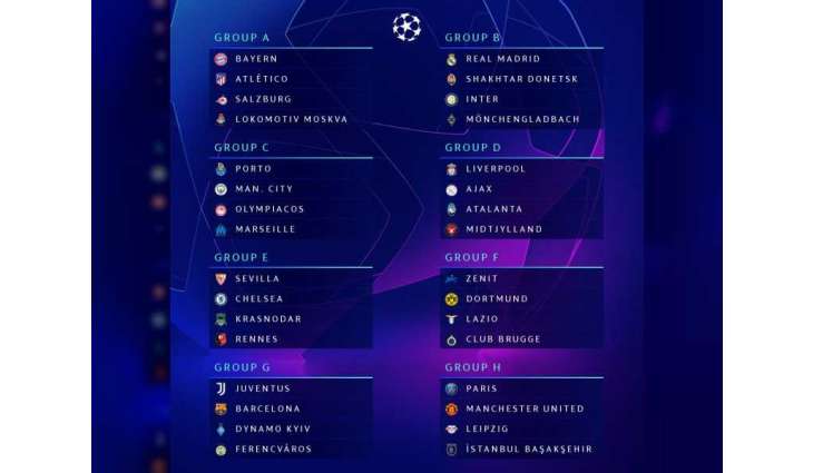 قرعة دوري أبطال أوروبا تضع مانشيستر سيتي مع مارسيليا و بورتو و أولمبياكوس في المجموعة الثالثة