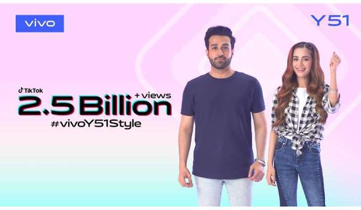 vivo Pakistan Sets a New Record with 2.5 Billion views for #vivoY51Style Challenge on TikTok