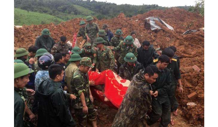 Vietnamese Rescuers Recover Bodies of All 22 Soldiers Killed in Sunday Landslide - Reports