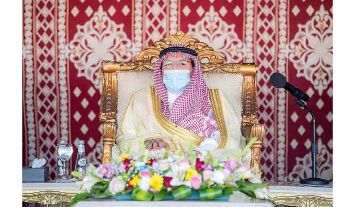 سمو أمير القصيم يضع حجر الأساس لمشروع مركز حفظ وإكثار النباتات المحلية ويدشن حملة 