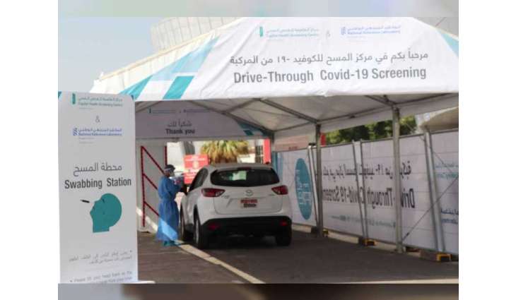 Drive-through COVID-19 testing centre opens on Muroor road