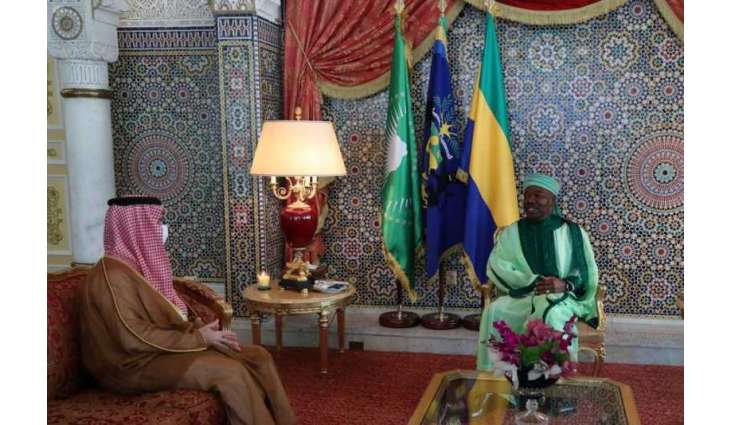رئيس جمهورية الغابون يستقبل سمو وزير الخارجية
