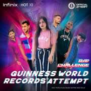 Infinix Sets The GUINNESS WORLD RECORD for most People on Rap Video Relay