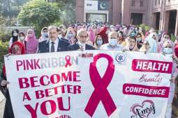 Seminar & walk organised at UVAS to create awareness about Breast Cancer