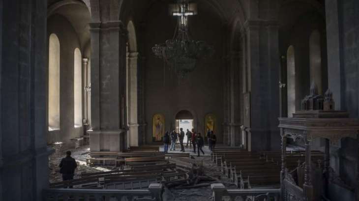 Armenian Foreign Ministry Slams Drone Strikes Against Shusha Cathedral in Nagorno-Karabakh