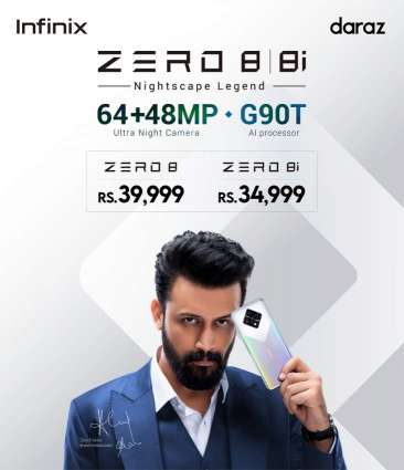 World’s first 48MP Dual Selfie & 64MP Quad Rear Camera Introduced with Infinix Zero 8