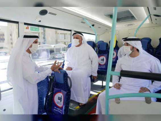 حمدان بن محمد يدشن الجيل الجديد من محطات الحافلات في الغبيبة 