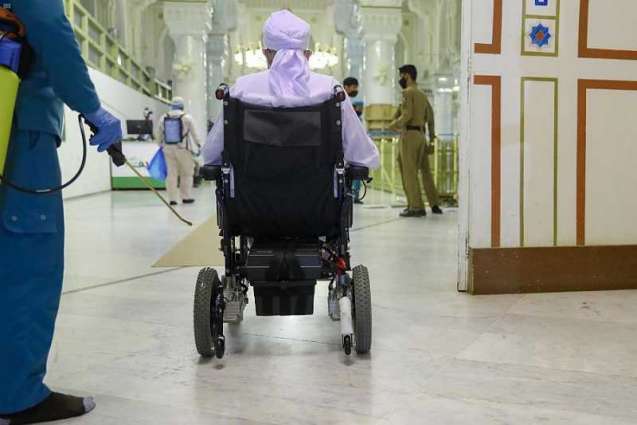 رئاسة شئون الحرمين تخصص مصلى ومداخل للأشخاص ذوي الإعاقة بالمسجد الحرام
