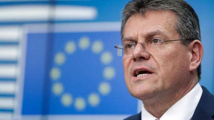 EU's Sefcovic Warns UK Implementation of Withdrawal Agreement Needed for Future Trade Deal