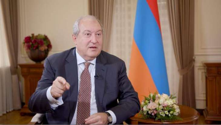 Armenian President Urges Turkey to Help Achieve Ceasefire in Karabakh