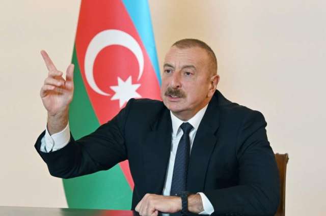 Aliyev Not Rejecting Deployment of International Observers, Peacekeepers to Karabakh