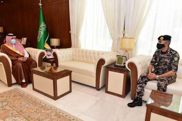 سمو الأمير عبدالعزيز بن سعد يستقبل قائد قوة أمن المنشآت بمنطقة حائل