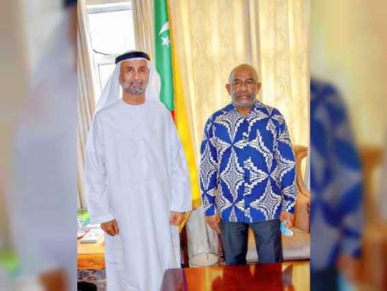 President of Comoros receives President of Global Council for Tolerance and Peace