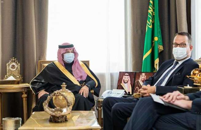 سمو الأمير تركي بن طلال يستقبل السفير السويدي لدى المملكة