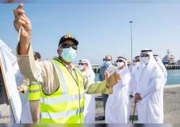 Hamad Al Sharqi visits new refuelling, shipping port in Fujairah