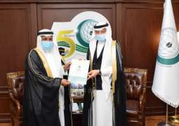 Al-Othaimeen Receives Credentials of the Permanent Representative of Kingdom of Saudi Arabia to the Organization of Islamic Cooperation