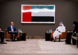 Abdullah bin Zayed, UN envoy review reviving Middle East peace process