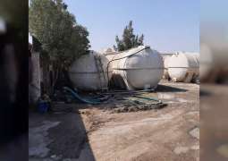 "كهرباء ومياه الشارقة" ترصد 18 مخالفة لاستنزاف المياه في منطقة الصجعة