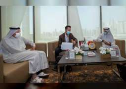 مجلس دبي الرياضي يستقبل وفد نادي هابويل تل أبيب الإسرائيلي