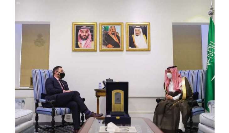 وكيل وزارة الخارجية لشؤون المراسم يودع سفير نيوزيلندا لدى المملكة