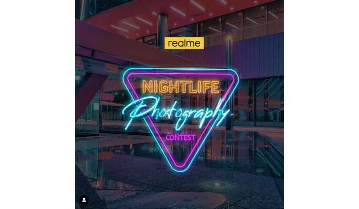 Join nightlife photography contest by realme to win realme 7 pro