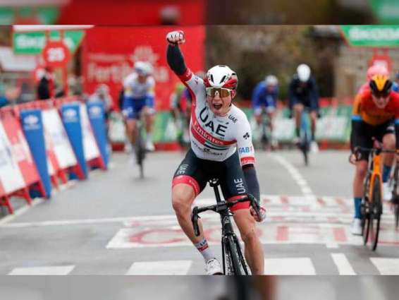 Belgian Philipsen gives UAE Team Emirates its first success in this year’s Vuelta