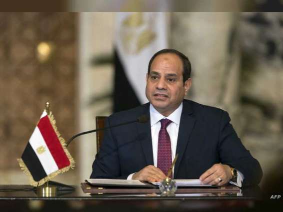 الرئيس المصري يؤكد أهمية تكاتف الجميع للتصدي للإرهاب والتطرف