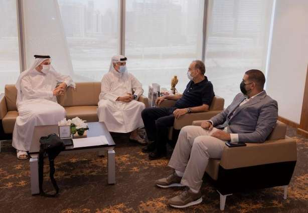 Dubai Sports Council discuss cooperation with former Israel and Chelsea coach Avram Grant