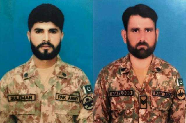 Two soldiers martyred in clearance operation against terrorists in South Waziristan: DG ISPR