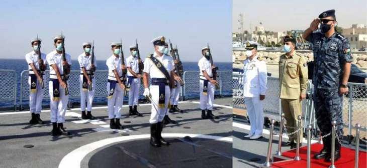 Pakistan Navy Ship Zulfiquar Visits The Port Of Aqaba, Jordan